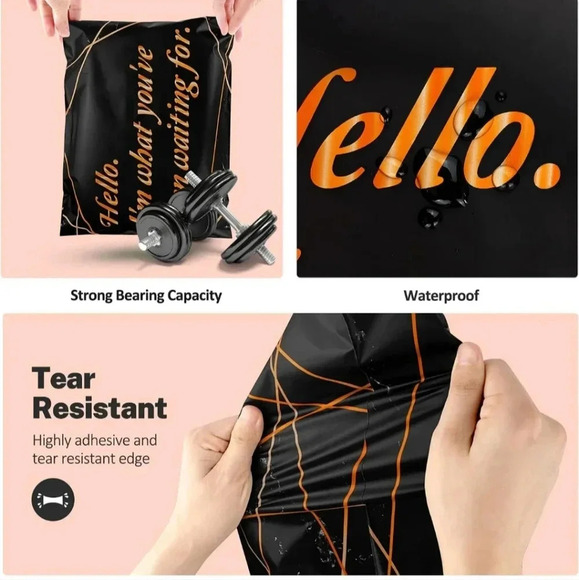 100 Pack Poly Mailers 10x13, Cute Packaging Envelope Mailers Polymailers Packagi - Picture 4 of 6